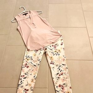 White House Black Market Spring Outfit size 0R XS